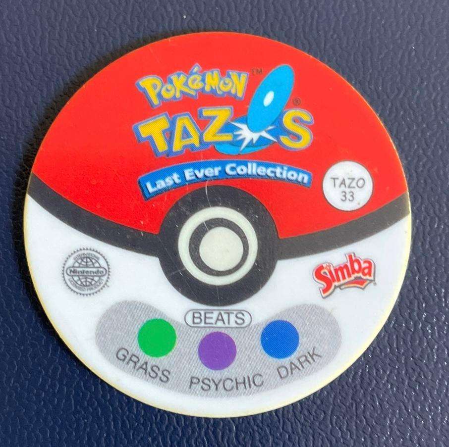 Pokemon Tazo - # 193 YANMA - Last Ever Collection . 2001 - Tazo number 33 - MP