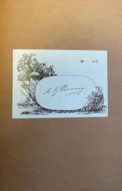 GRAAF - RENIET - A CULTURAL HISTORY - C.G.HENNING 1975 Signed by author and numbered - #902 AFRICANA