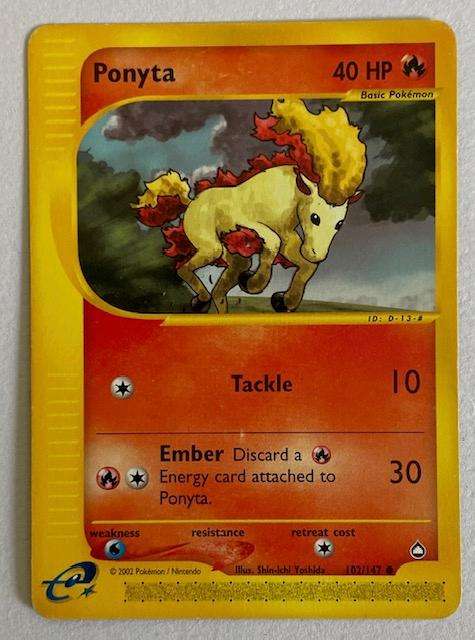 Pokémon TCG - PONYTA - 2002 - 102/147 -LP