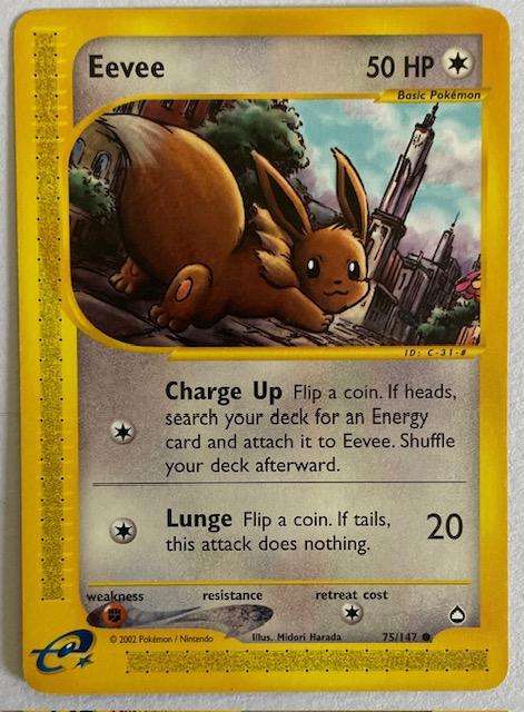Pokémon TCG - EEVIE - 2002 - 75/147  - LP NM