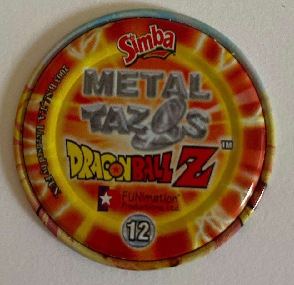 Dragon Ball Z  METAL Tazo  # 12 - 2003