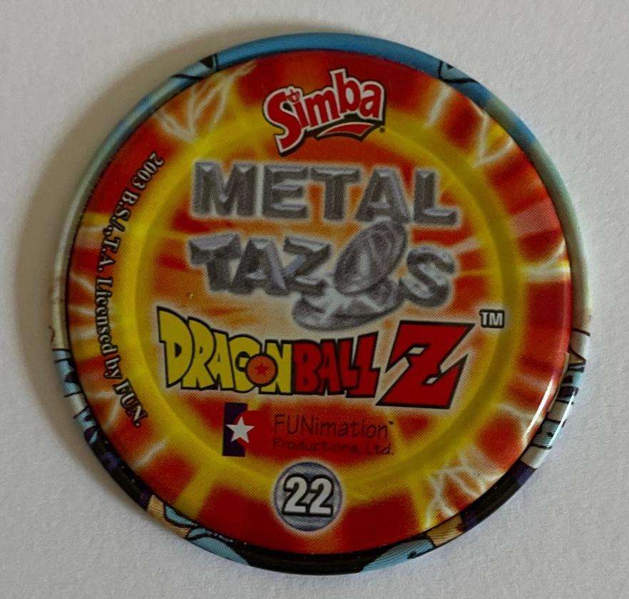 Dragon Ball Z  METAL Tazo  # 22 - 2003