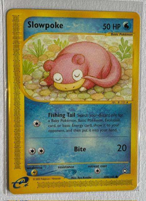 Pokémon TCG - SLOWPOKE - 2002 - 108/147 - LP NM