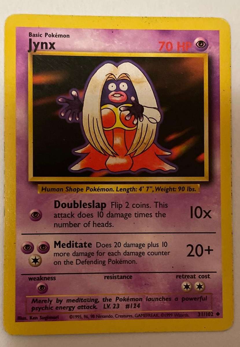 Pokémon TCG - JYNX - 1999 - 31/102  - LP NM * BARGAIN!!