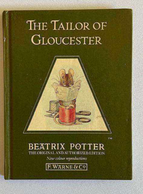 BEATRIX POTTER - THE TAILOR OF GLOUSTER - HARD COVER MINI BOOK - 59 pages. BEAUTIFUL COLLECTIBLE!