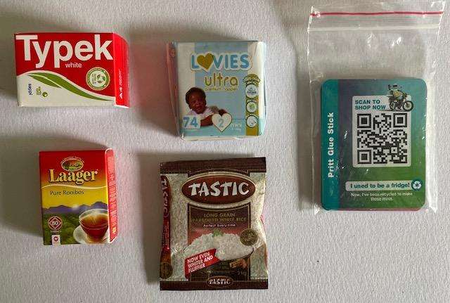 Checkers My Little Shop Mini's  x 4 with cards. 2024