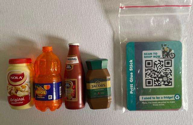 Checkers My Little Shop Mini's  x 4 with cards. 2024