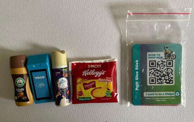 Checkers My Little Shop Mini's  x 4 with cards. 2024