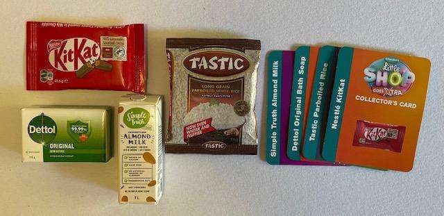 Checkers My Little Shop Mini's  x 4 with cards. 2024