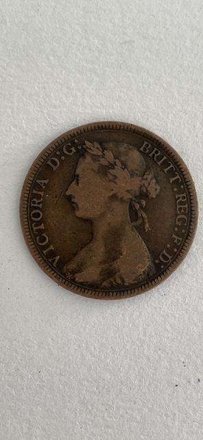 HALF PENNY VICTORIA - 1888