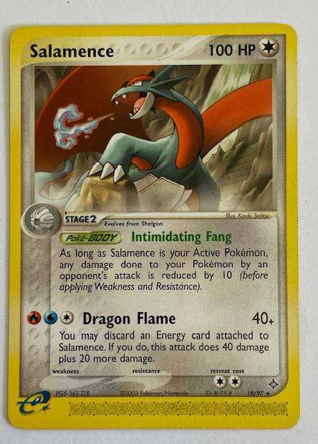 Pokémon TCG - Salamence -2003 - 19/97 - RARE - LP NM