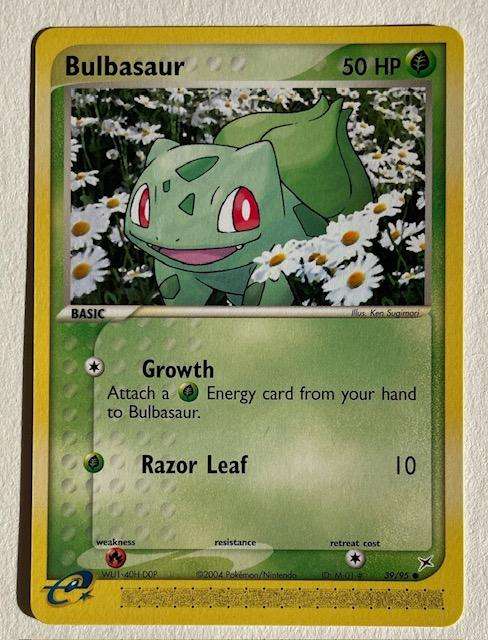 Pokémon TCG - BULBASAUR - 2004 - 39/95  - LP NM