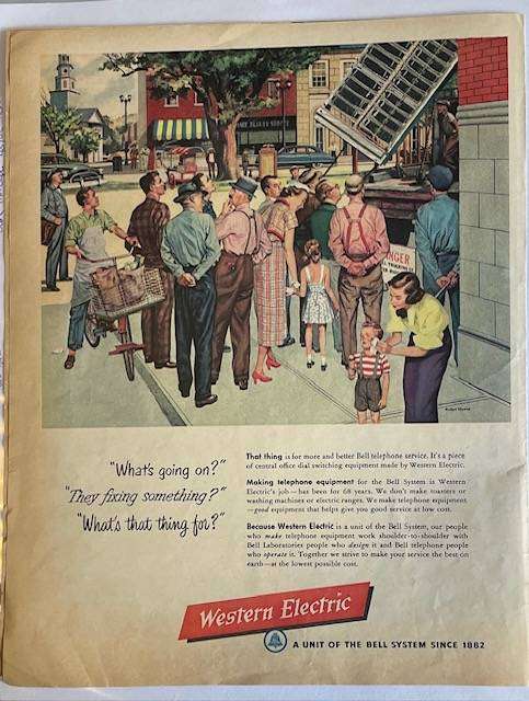 Vintage advertisement - BUDWEISER  - from LOOK magazine - 1950