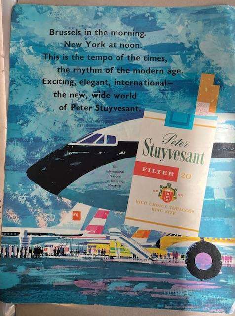 Vintage advertisements - LIFE magazine 1963  . Peter Stuyvesant advert with Front cover of Life mag