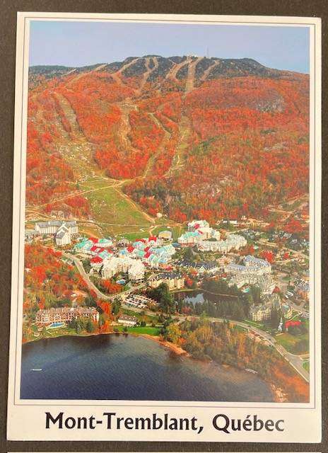 Large postcard - MONT - TREMBLANT, QUEBEC - Le photo shoppe - Canada