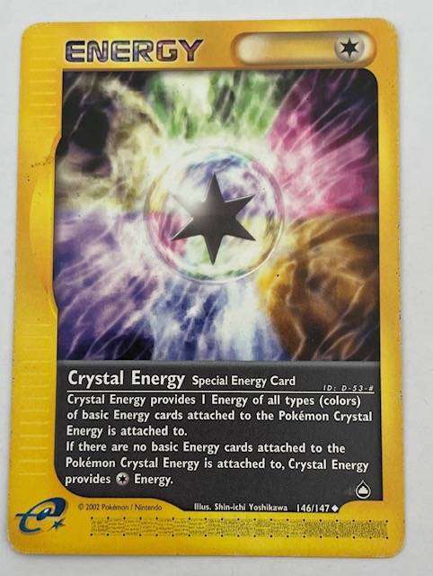 Pokémon TCG -ENERGY -  CRYSTAL ENERGY - 2002 - 146/147 UC - LP NM