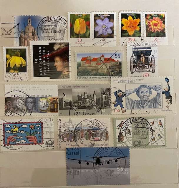 German stamps (modern) mixed lot.3