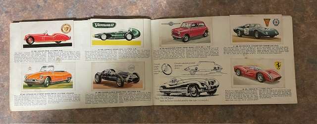 Brooke Bond Cards Booklet. The History of Motor Cars