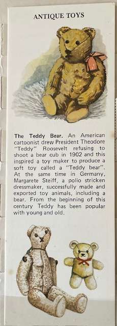 Teddy Bear stamps - antique toys