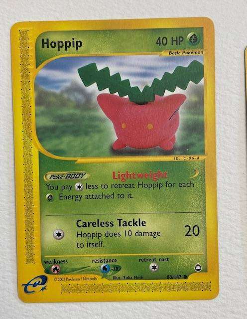 Pokémon TCG - HOPPIP- 2002 - 83/147 - AQUAPOLIS - NM