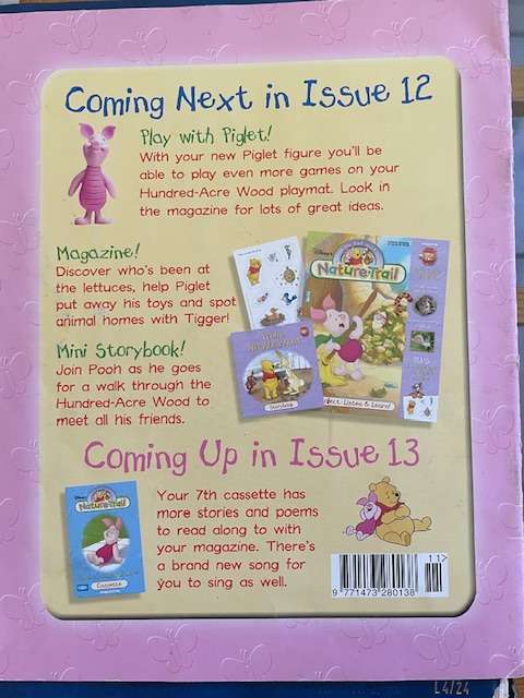 Winnie The Pooh and Friends - Nature Trail magazine #11  Disney Collectible!