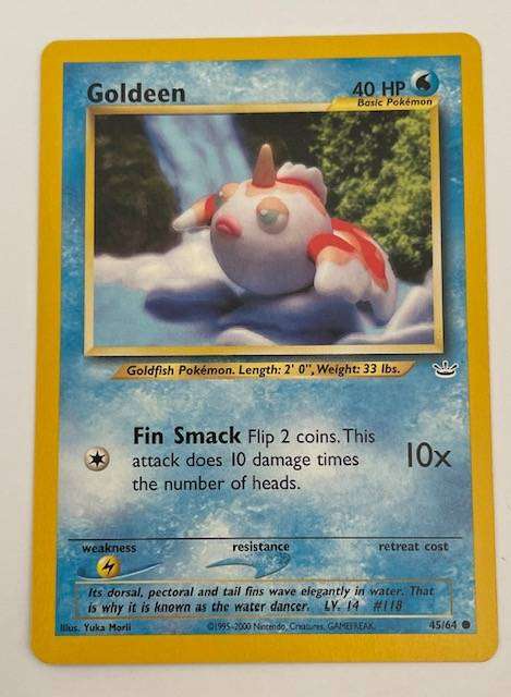 Pokémon TCG - GOLDEEN - 2000 - 45/64  - NM