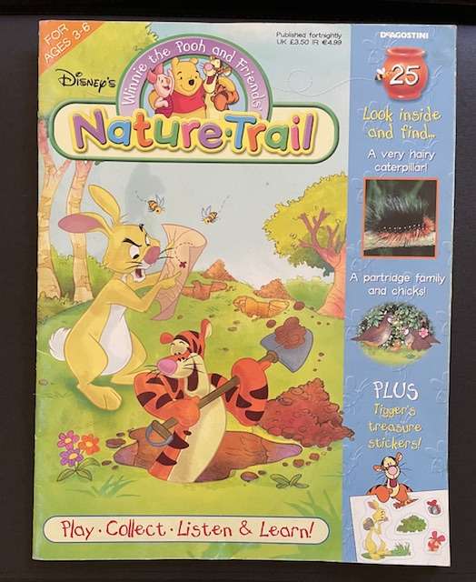 Winnie The Pooh and Friends - Nature Trail magazine #25 Disney Collectible!