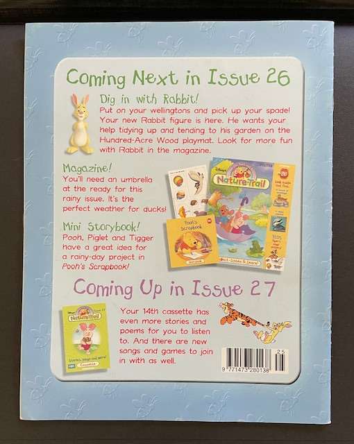 Winnie The Pooh and Friends - Nature Trail magazine #25 Disney Collectible!
