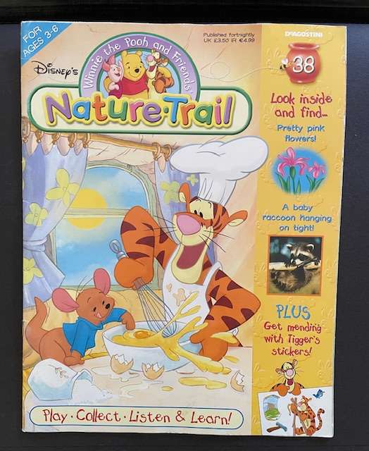 Winnie The Pooh and Friends - Nature Trail magazine  #38.  Disney Collectible!