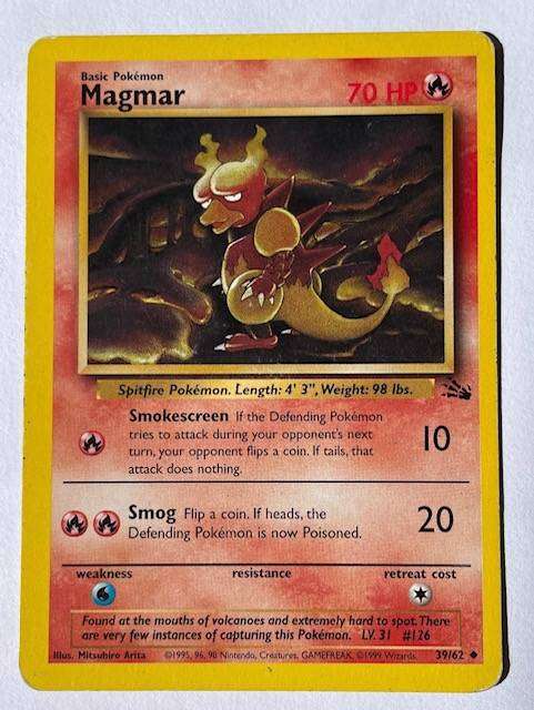 Pokémon TCG - MAGMAR - 1999 - 39/62 - UC - L-MP