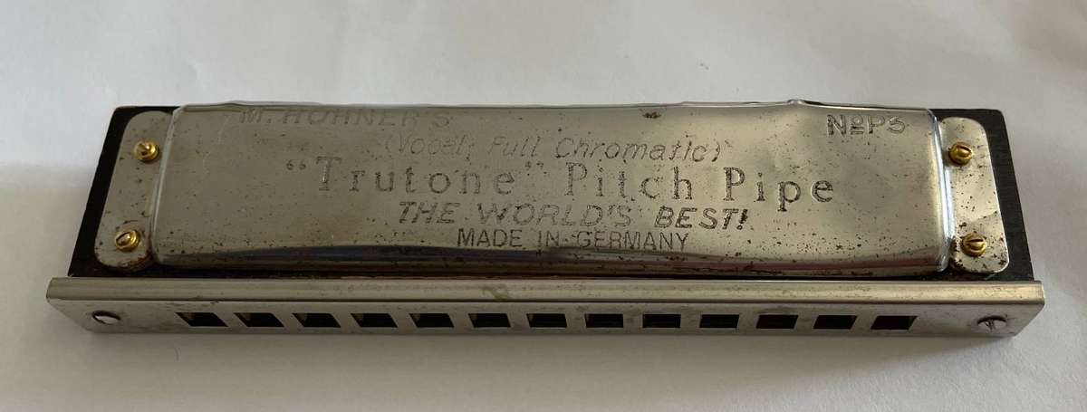Vintage 1930's M. HONER No P3 TRUTONE Chromatic Pitch Pipe - Made in Germany