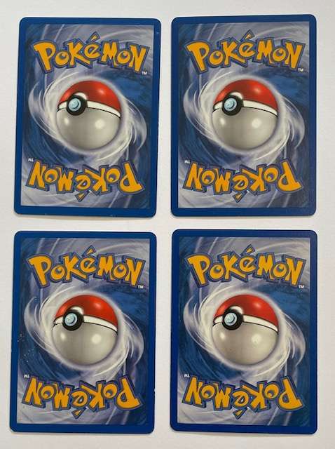Pokémon Trading Cards x 4. MANKEY 92/147, SNEASEL 110/147, MILTANK 94/147 + MUDKLIP 60/109