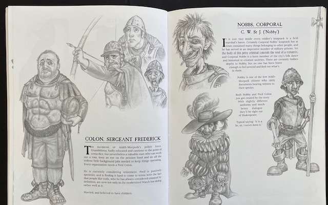 THE PRATCHETT PORTFOLIO - COMPENDIUM OF CHARACTERS FROM DISCWORLD
