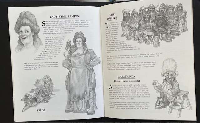 THE PRATCHETT PORTFOLIO - COMPENDIUM OF CHARACTERS FROM DISCWORLD