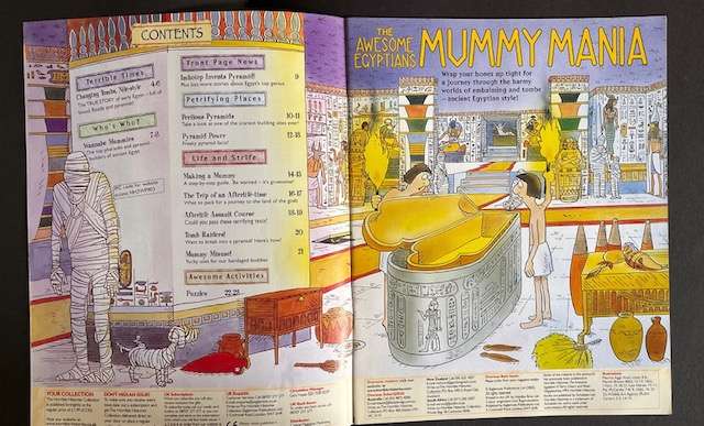 The Awesome Egyptians -- MUMMY MANIA - The Horrible Histories Collection. #3