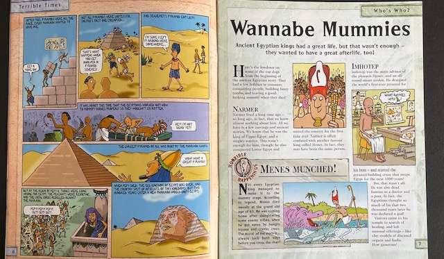 The Awesome Egyptians -- MUMMY MANIA - The Horrible Histories Collection. #3