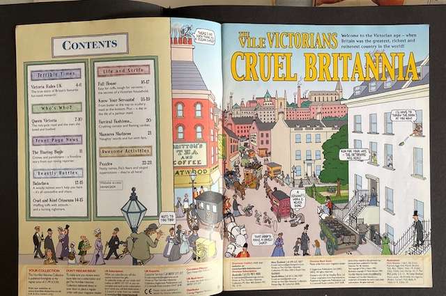 The VILE VICTORIANS - Cruel Britannia - The Horrible Histories Collection. #4