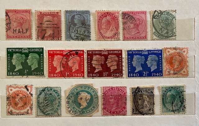 Thematic stamps - QUEEN VICTORIA - mixed stamp lot.