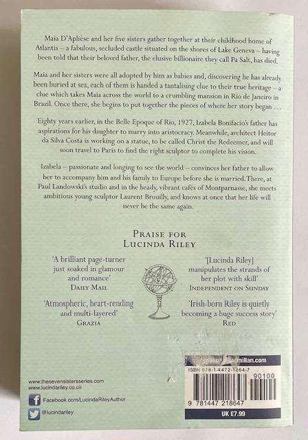 THE SEVEN SISTERS - LUCINDA RILEY - 626 PAGES
