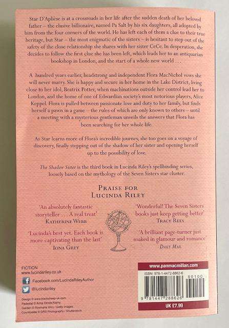 THE SHADOW SISTER - LUCINDA RILEY - 682 PAGES