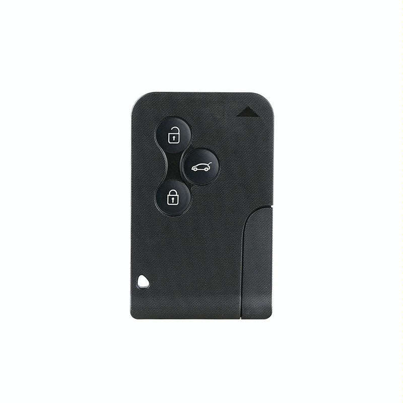 3 Buttons Replacement Remote Key Card Case for Renault Clio Megane Scenic