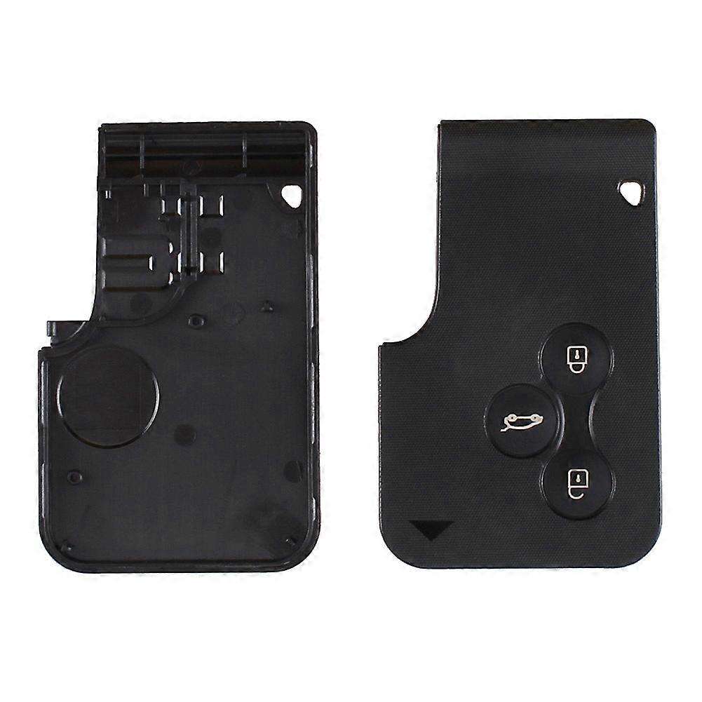 3 Buttons Replacement Remote Key Card Case for Renault Clio Megane Scenic