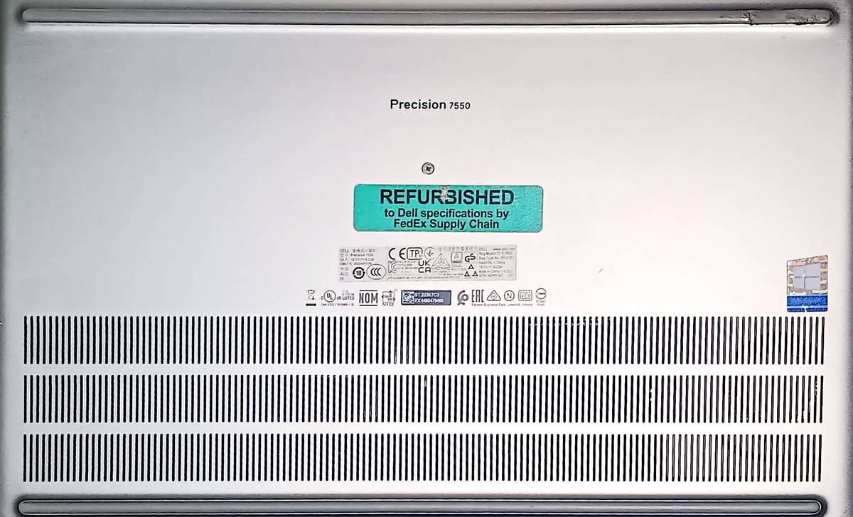 UPGRADED Dell Precision 7550 Mobile Workstation | i9 | 128GB RAM | 16GB GPU | 2.5TB SSD/HDD | Tou