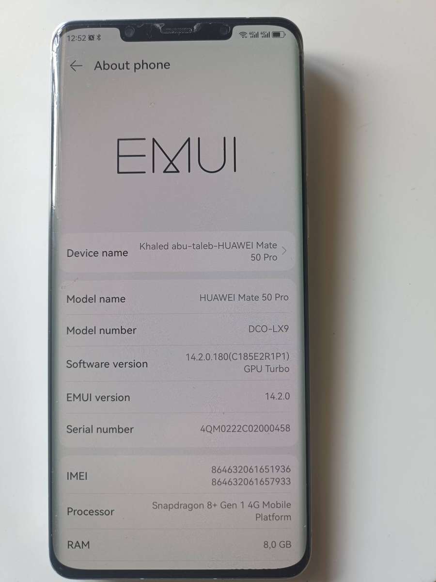 Huawei Mate 50 Pro 256GB Dual Sim