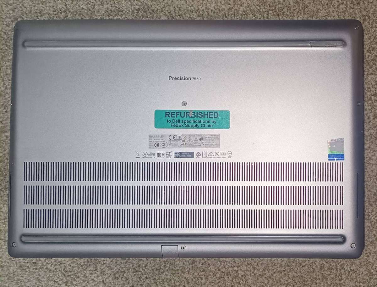 UPGRADED Dell Precision 7550 Mobile Workstation | i9 | 128GB RAM | 16GB GPU | 2.5TB SSD/HDD | Tou