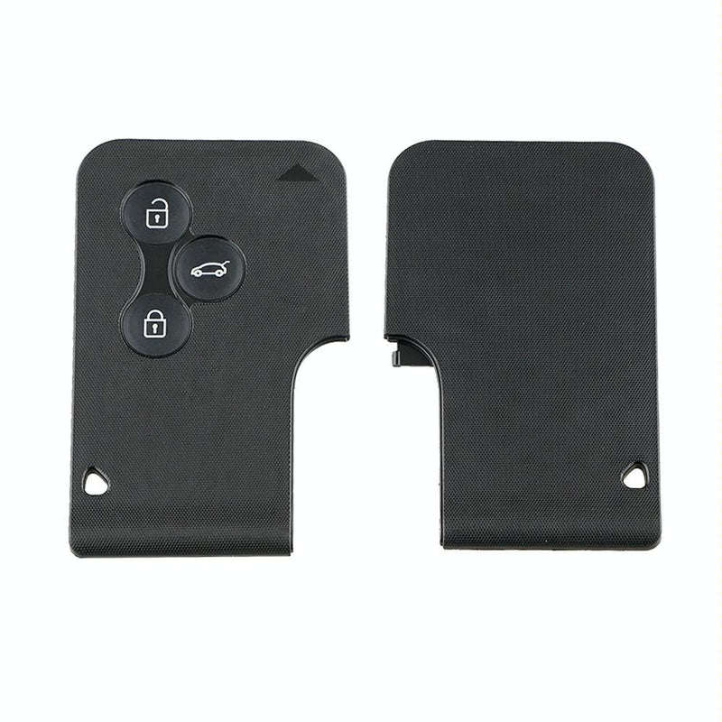 3 Buttons Replacement Remote Key Card Case for Renault Clio Megane Scenic
