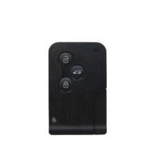 3 Buttons Replacement Remote Key Card Case for Renault Clio Megane Scenic