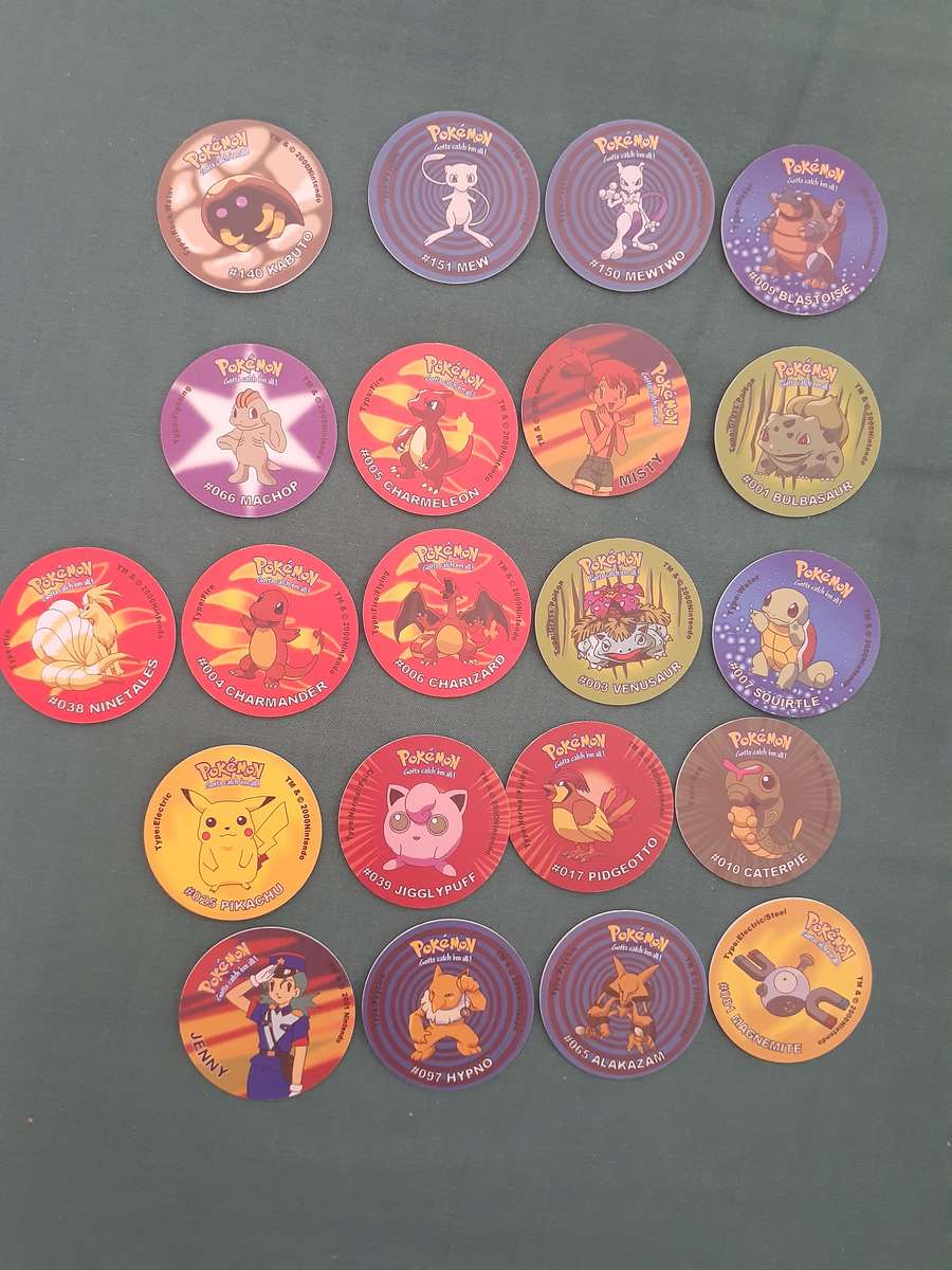 POKEMON TAZOS!!!!!
