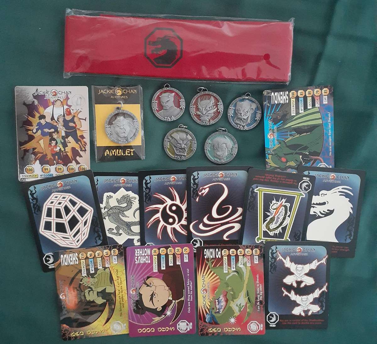 Jackie Chan Adventures Collectable Items