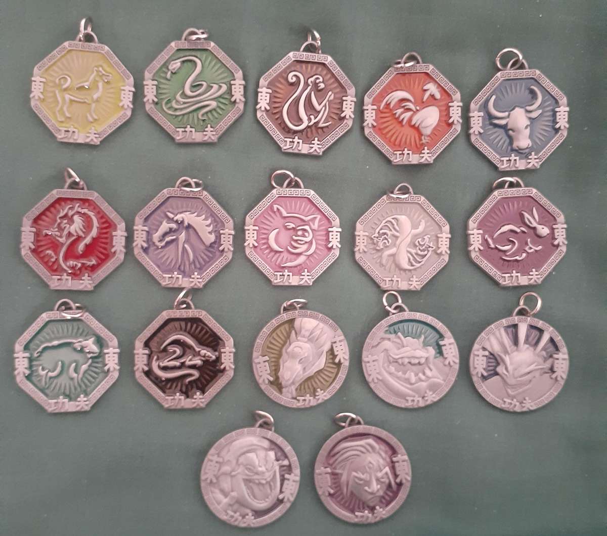 2004 Jackie Chan Adventures Talismans/Cards